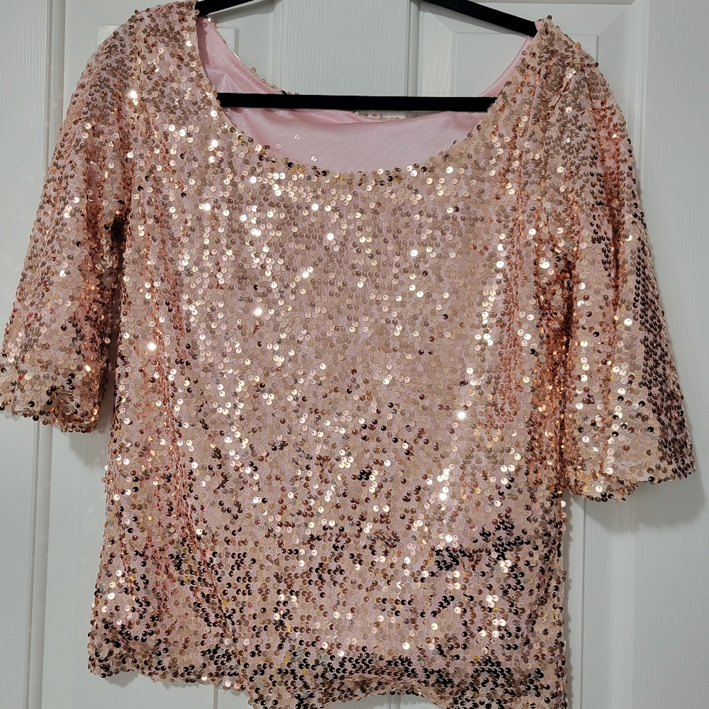 Sequin top